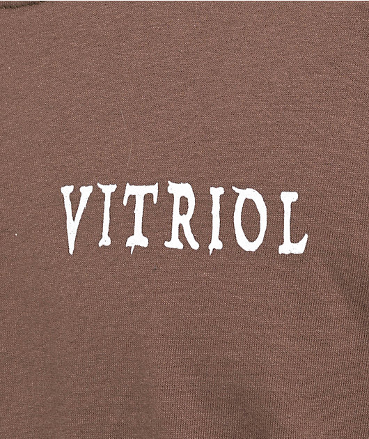 Vitriol Burial Brown T-Shirt 