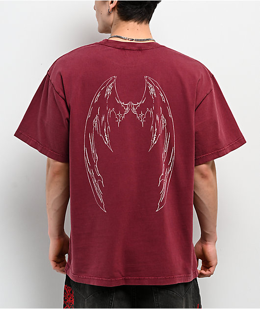 Vitriol Burial Maroon T-Shirt