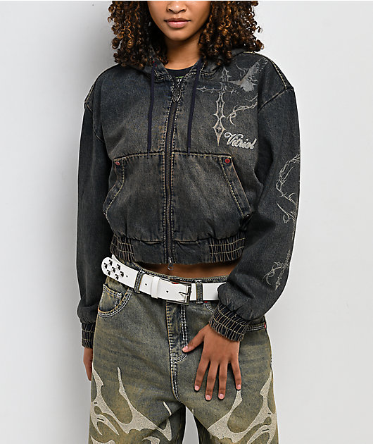 ジャケット・アウター HEXED coating denim jacket hexed coating denim jacket - メルカリ
