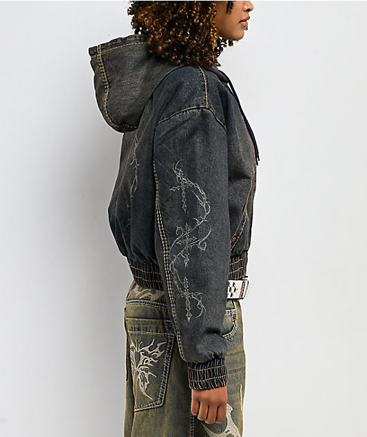 Vitriol Camden Hooded Denim Jacket | Zumiez