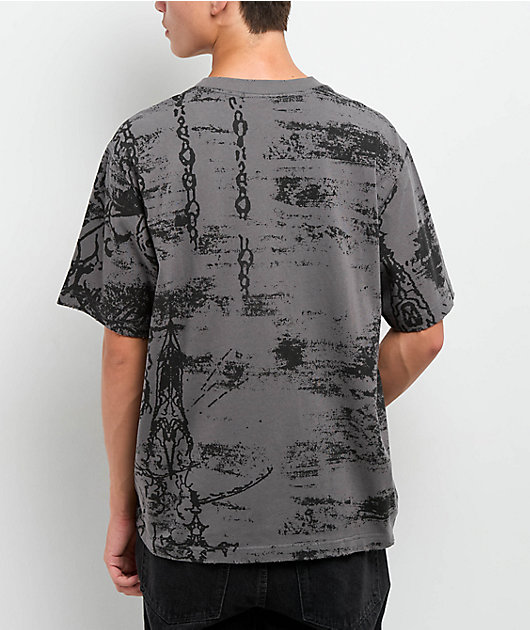 Vitriol Chains Grey T-Shirt