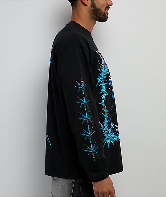 Vitriol Chrome Bones Vintage Black T-Shirt