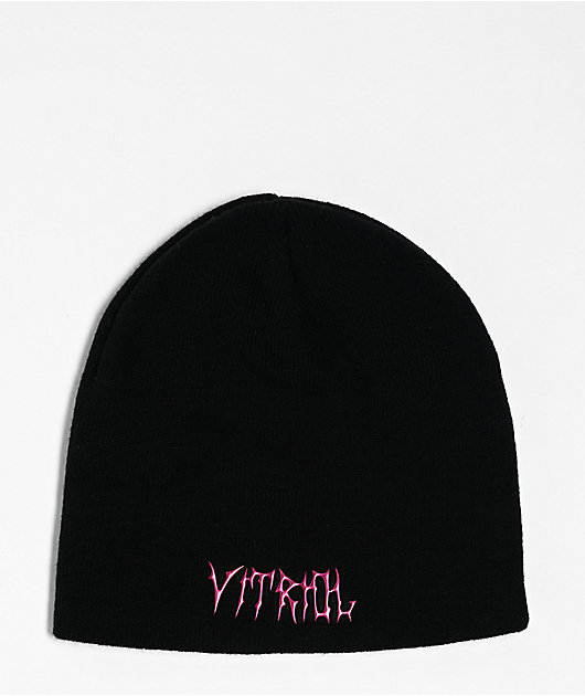 Vitriol Chrome Veil Black Beanie