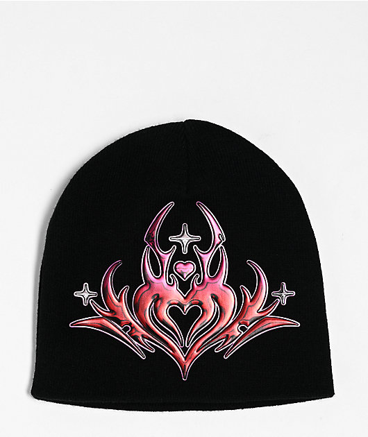 Vitriol Chrome Veil Black Beanie