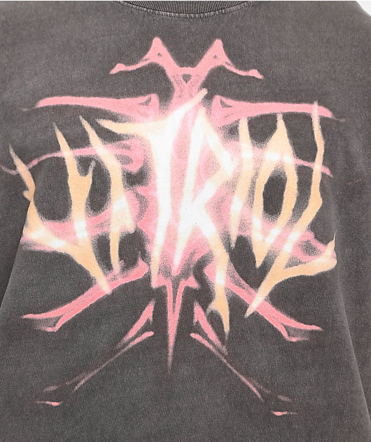 【RonRon】 AIRBRUSH CLOVER T SHIRT AIRBRUSH CLOVER T SHIRT WHITE - RONRON 론론