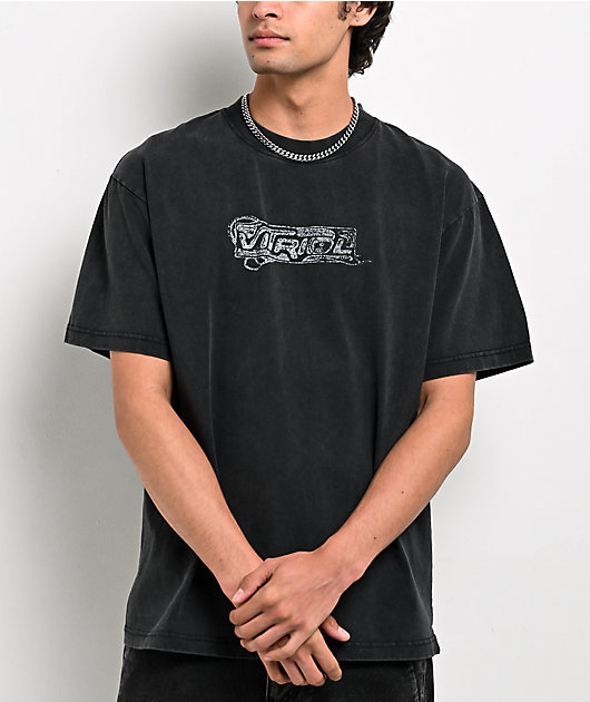 Vitriol Cyber Punk Creatures Grey Wash T-Shirt