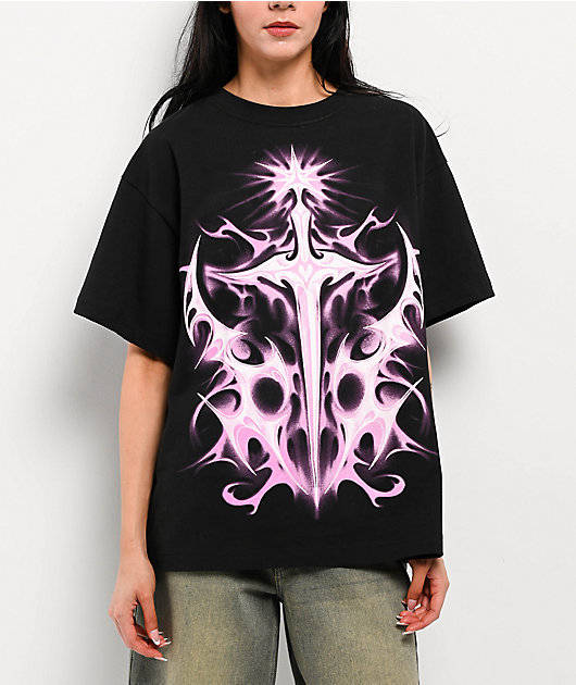 Vitriol Cyber Slay Black T-Shirt | Zumiez