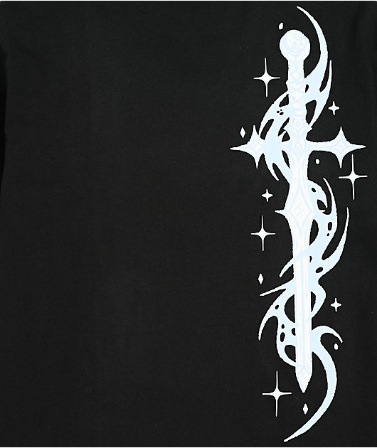 Vitriol Cyber Sword Black T-Shirt