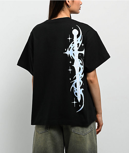 Vitriol Cyber Sword Black T-Shirt | Zumiez