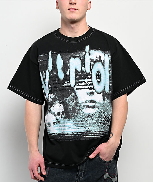 Vitriol Cybercore Black T-Shirt | Zumiez