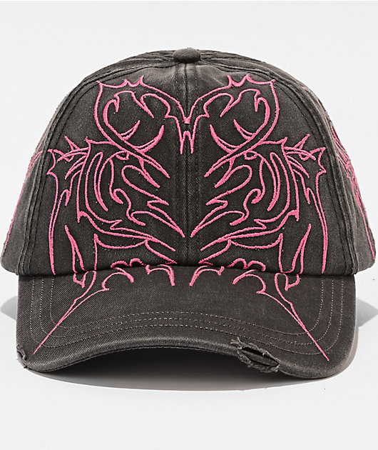 Vitriol Cyberfly Black Strapback Hat