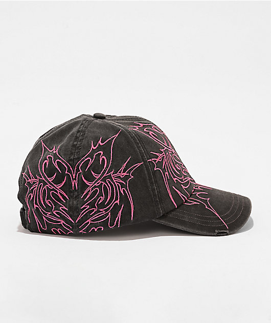 Vitriol Cyberfly Black Strapback Hat