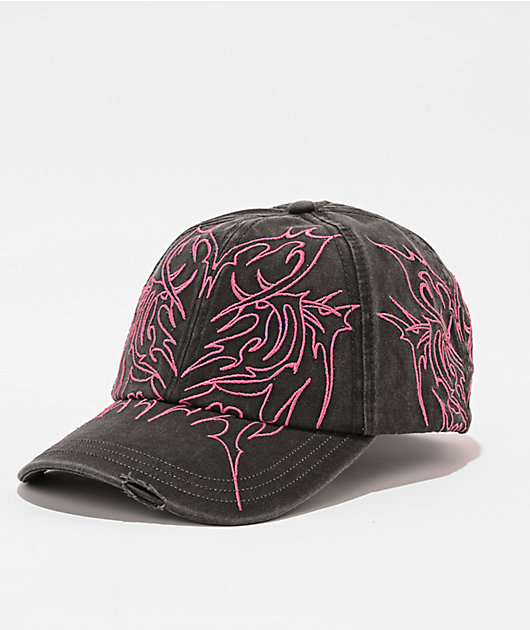 Vitriol Cyberfly Black Strapback Hat