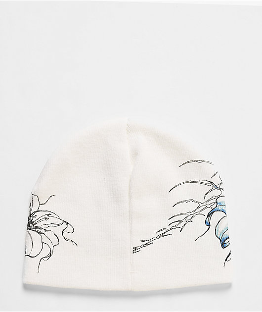 Vitriol Cyberorganic White Skully Beanie