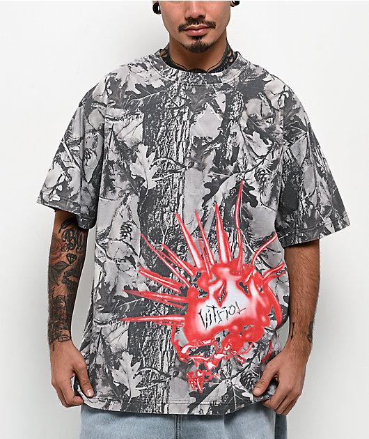 Vitriol DUV Grey Camo T-Shirt