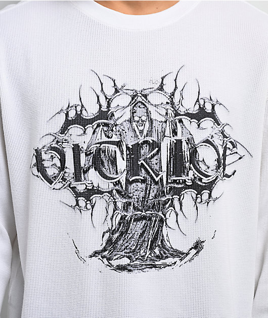 Vitriol DVF Sword White Thermal Long Sleeve T-Shirt