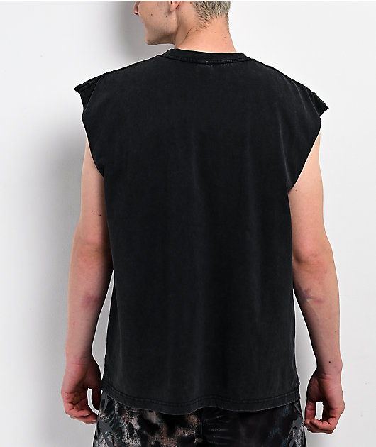 Vitriol Dainty Dark Fantasy Black Tank Top