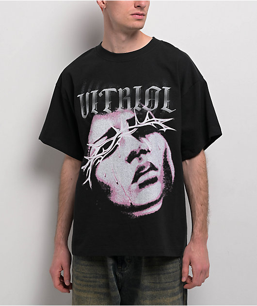 Vitriol Damsel Black T-Shirt