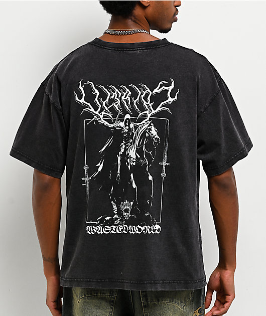 Vitriol Dark Knight Vintage Black T-Shirt