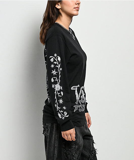 Vitriol Demon Bunnies Black Long Sleeve T-Shirt