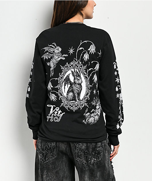 Vitriol Demon Bunnies Black Long Sleeve T-Shirt | Zumiez