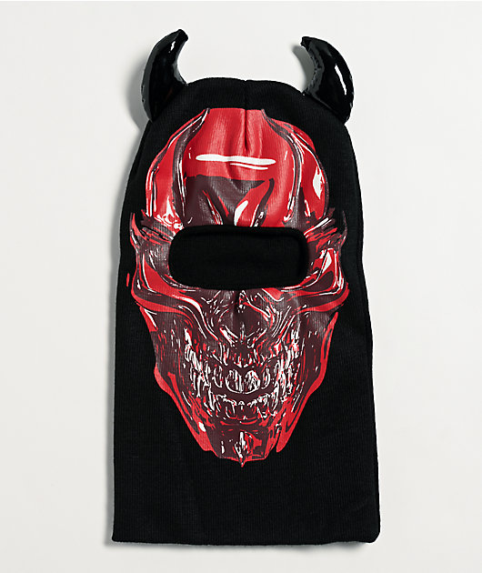 DEVIL BALACLAVA 3092T バラクラバ Vitriol Devil Inside Black Balaclava | Zumiez
