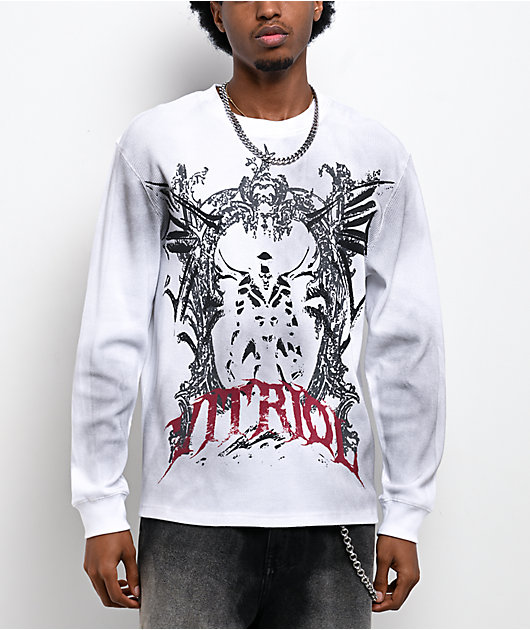 Vitriol Dirt Wing White Wash Thermal Long Sleeve T-Shirt | Zumiez