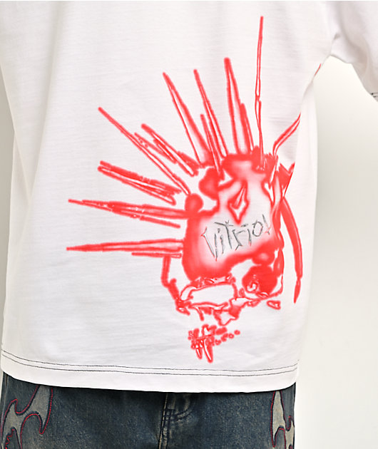Vitriol Duv White T-Shirt