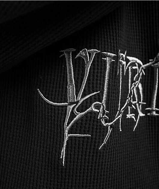 Vitriol Earthquake Black Thermal Long Sleeve T-Shirt