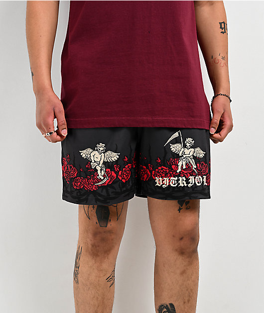 Vitriol Eternal Black Mesh Shorts | Zumiez