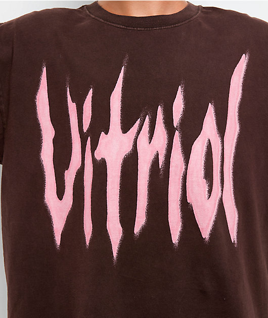 Vitriol Ethereal Vintage Brown T-Shirt