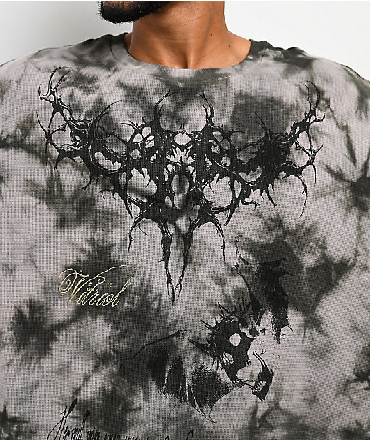 Vitriol Every Tear Black Wash Thermal T-Shirt
