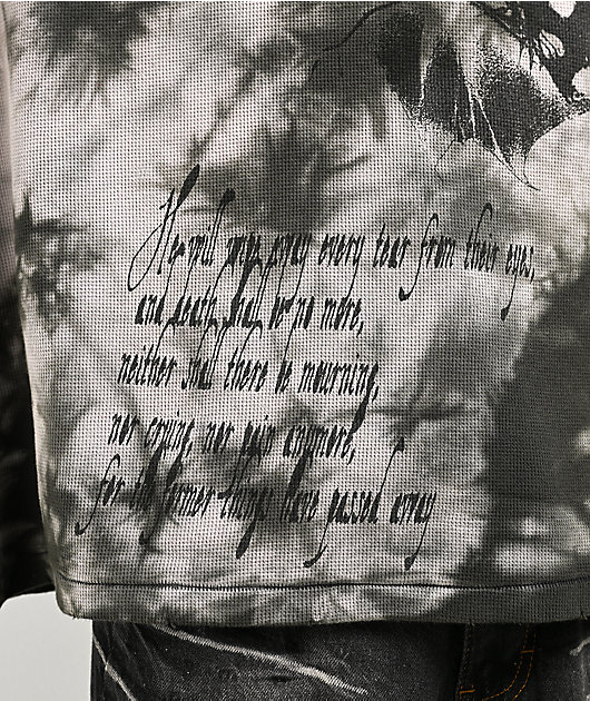 Vitriol Every Tear Black Wash Thermal T-Shirt