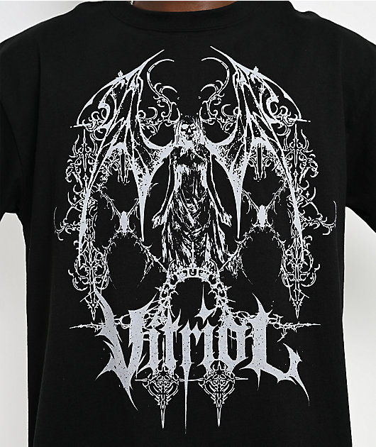 Vitriol Evil King Black T-Shirt