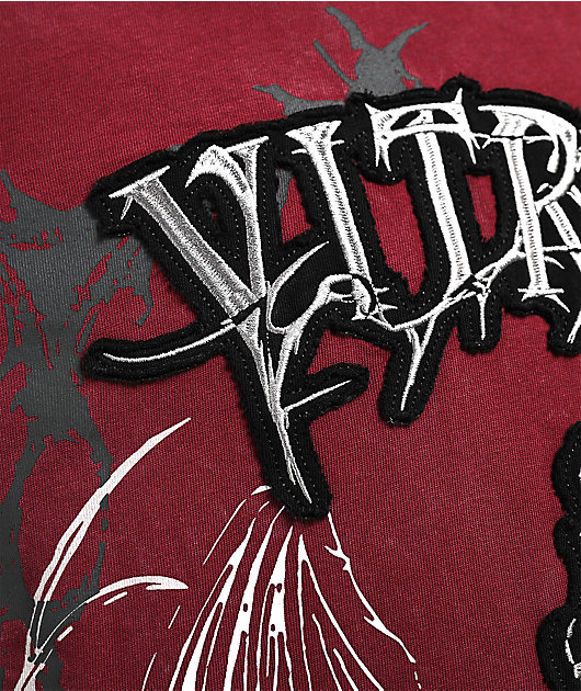 Vitriol Excalibur Red Wash Long Sleeve T-Shirt