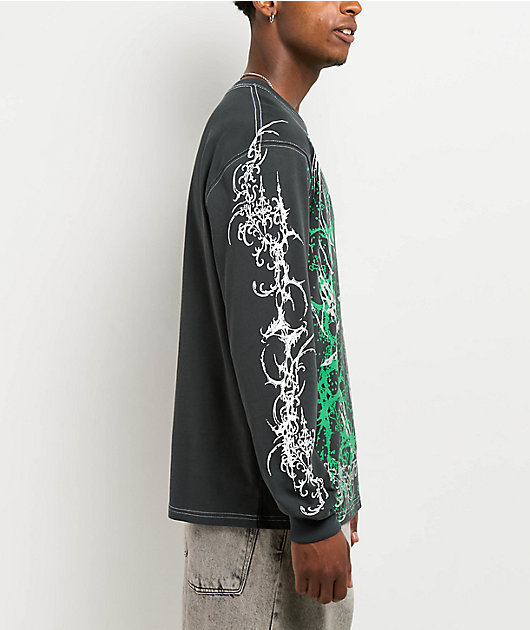 Vitriol Five Kings Black Long Sleeve T-Shirt