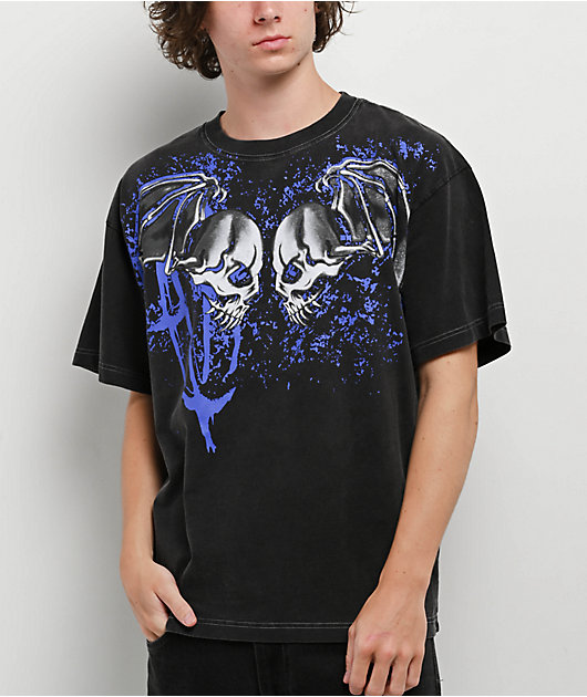 Vitriol Follow Black Wash T-Shirt