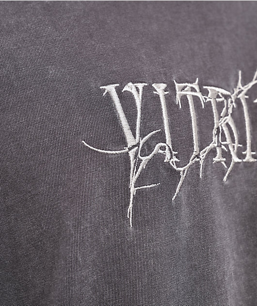 Vitriol Freak Boy Grey Wash T=Shirt