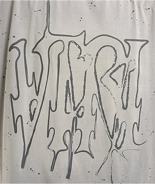 Vitriol From Ash White & Grey 2fer Long Sleeve T-Shirt