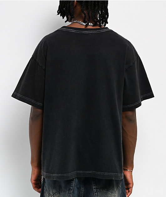 Vitriol Game Over Black Wash T-Shirt