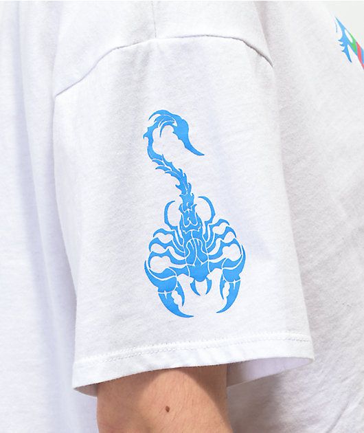 Vitriol Georgia Anime camiseta corta blanca