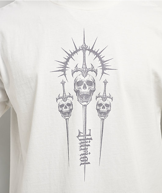 Vitriol Gothic Occult White T-Shirt