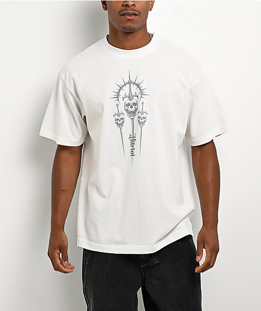 Vitriol Gothic Occult White T-Shirt