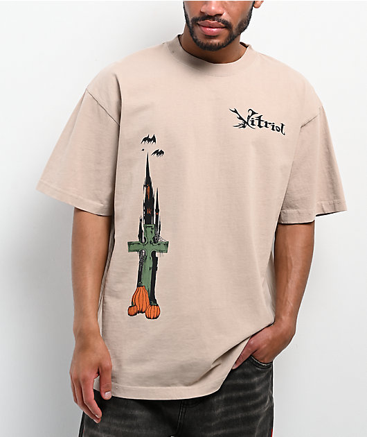Vitriol Grave Digger Tan T-Shirt