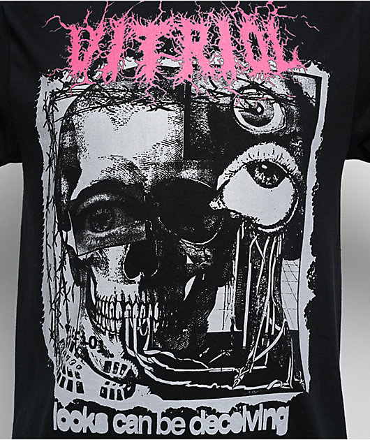 Vitriol Gritty Scene Black Long Sleeve T-Shirt