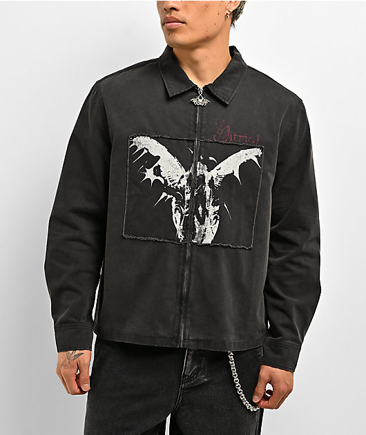 Vitriol Guardian Black Long Sleeve Work Shirt