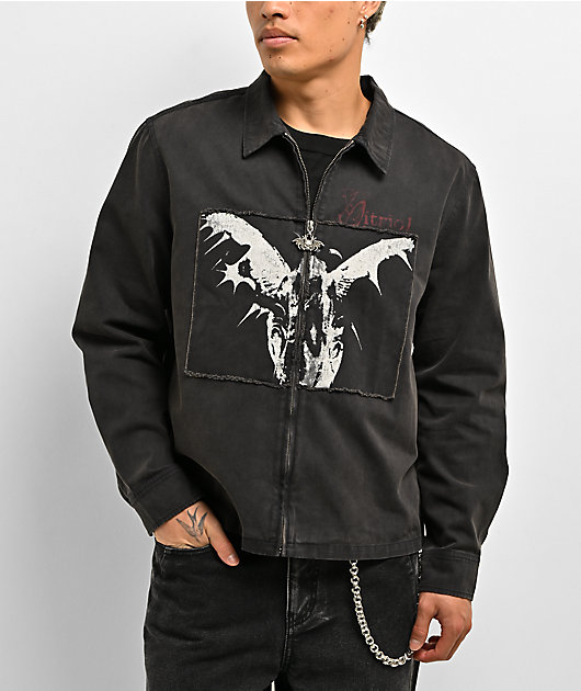 Vitriol Guardian Black Long Sleeve Work Shirt