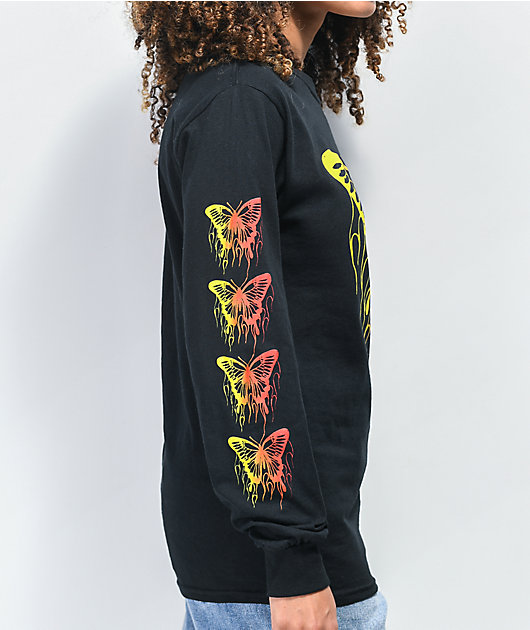 vitriol butterfly black sweatpants