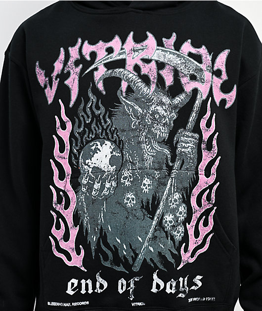 Vitriol Heavy Metal Tour Black Hoodie