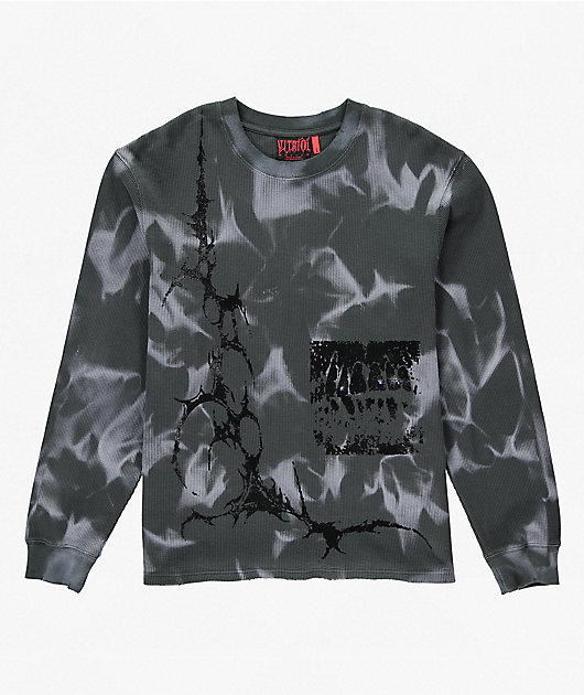 Vitriol Inferno Black Thermal Long Sleeve T-Shirt
